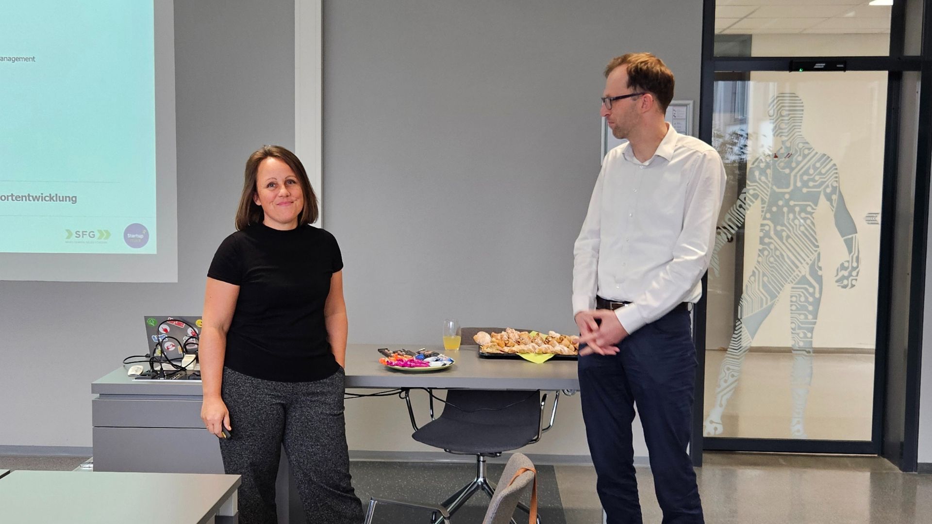 KAIT World Café Förderung & Finanzierung Verena Scheibl und Andreas Lackner SFG/ (c) FH JOANNEUM Goeßlbauer