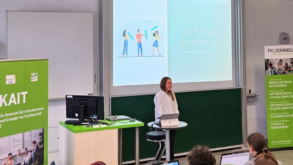 iTalk #3 Der Wert des IT Quereinstiegs | (c) FH JOANNEUM/ Gößlbauer